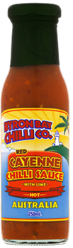 BYRON BAY CHILLI CO. RED CAYENNE CHILLI SAUCE (250ML)