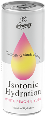 BONSOY HYDRATING ELECTROLYTES ISOTONIC HYDRATION WHITE PEACH & YUZU (250ML X 12) BOX