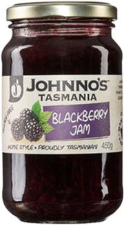 JOHNNO'S TASMANIA BLACKBERRY JAM (450G)