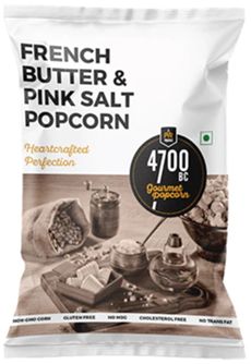 FRENCH BUTTER PINK SALT POPCORN (90G) FRENCH BUTTER PINK SALT POPCORN (90G)