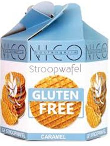 NICO BOULANGERIE STROOPWAFEL GLUTEN FREE (245G) NICO BOULANGERIE STROOPWAFEL GLUTEN FREE (245G)