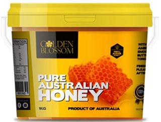 GOLDEN BLOSSOM PURE AUSTRALIAN HONEY (1KG)