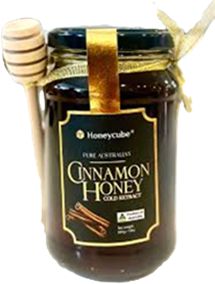 HONEYCUBE PURE AUSTRALIAN CINNAMON HONEY (500G)