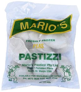 MARIO'S FRESHY FROZEN PEAS PASTIZZI (600G)