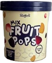 MIX FRUIT POPS ICE CREAM MIX FRUIT POPS ICE CREAM