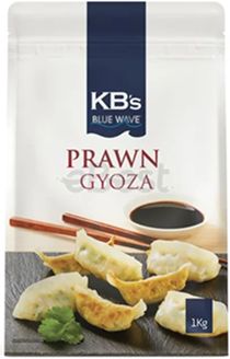 KB'S BLUE WAVE PRAWN GYOZA (1KG) KB'S BLUE WAVE PRAWN GYOZA (1KG)