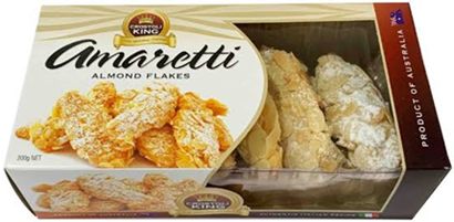 CROSTOLI KING ALMOND FLAKES (200G) CROSTOLI KING ALMOND FLAKES (200G)