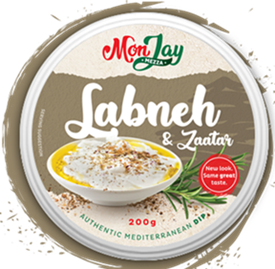 MONJAY MEZZA LABNEH & ZAATAR DIP (200G)