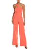 Aidan Mattox One-Shoulder Jumpsuit