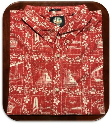 Crown City Shirt - Red Buttonfront or Pullover