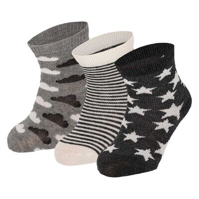 Baby Socken Sterne - 3 Paar