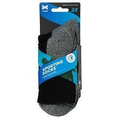 Sport-Funktions-Socken - XTREME -COOLMAX® - kurzer Schaft - Gr. 45/47 - 2er Pack