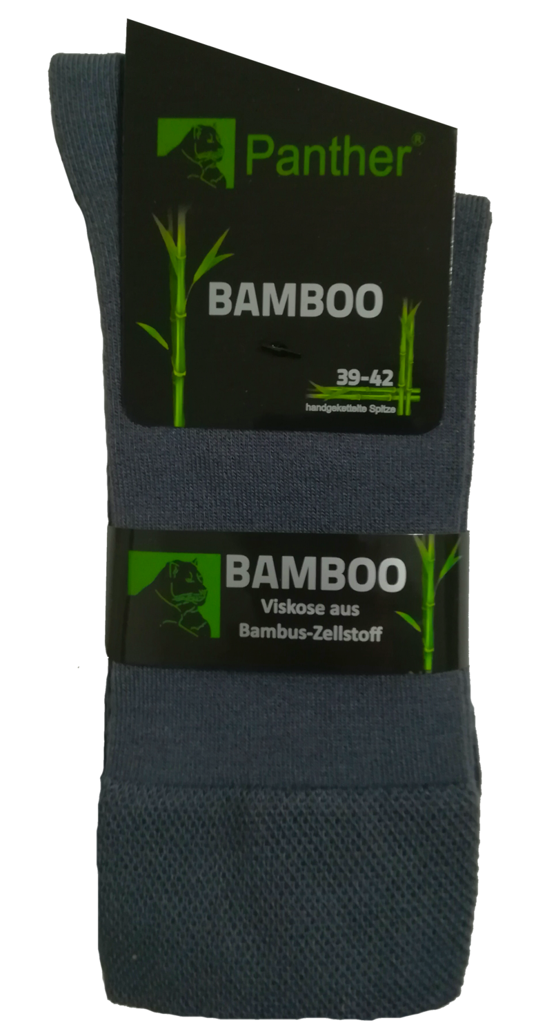 Socken aus Bambus-Viskose - grau - 2er Pack