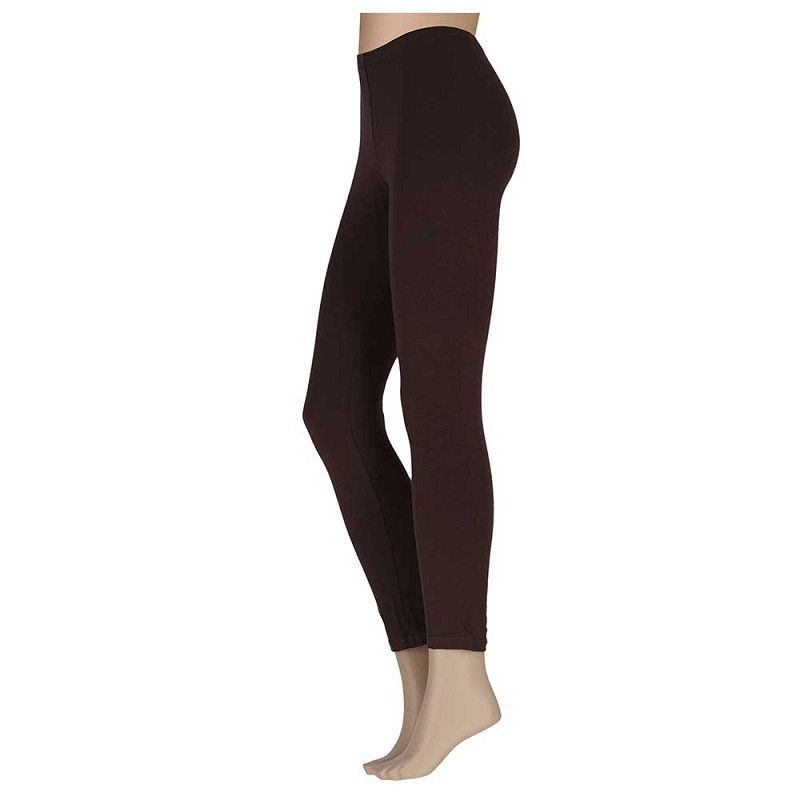 Baumwoll-Legging - braun