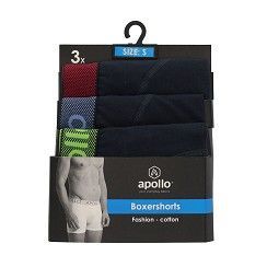 Boxershorts - marine mit farbigem Bund- 3er Pack Boxershorts - marine mit farbigem Bund- 3er Pack