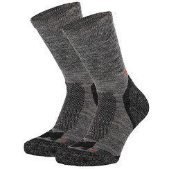 Sport-Funktions-Socken mit MERINO-Wolle - XTREME-SPORT-SYSTEM - anthra  - 2er Pack