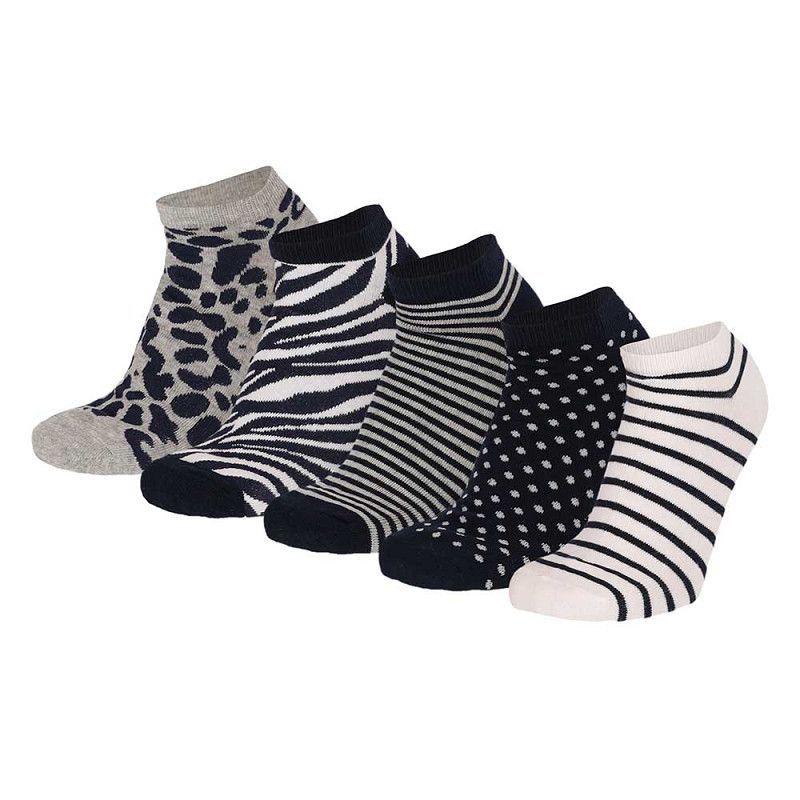 Sneaker marine/weiß - 5er Pack
