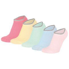 Kinder-Sneaker Gr. 23-38 - Glitzerrand - 5 Paar Kinder-Sneaker Gr. 23-38 - Glitzerrand - 5 Paar