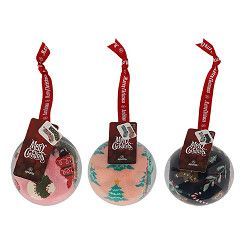Damen Weihnachtssocken - 2 Paar in Geschenk-Kugel - 3 Farben