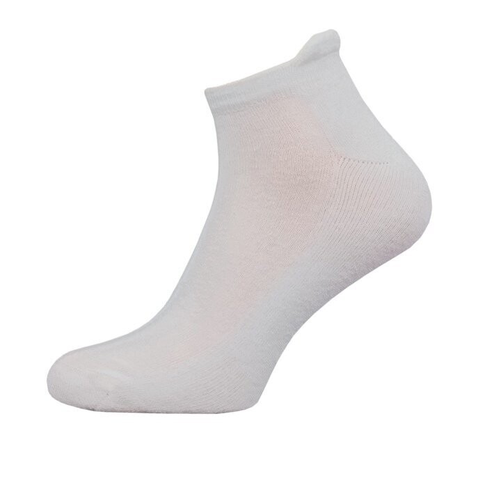 Sneaker mit erhöhter Ferse und Frotteesohle - weiß - 2er Pack