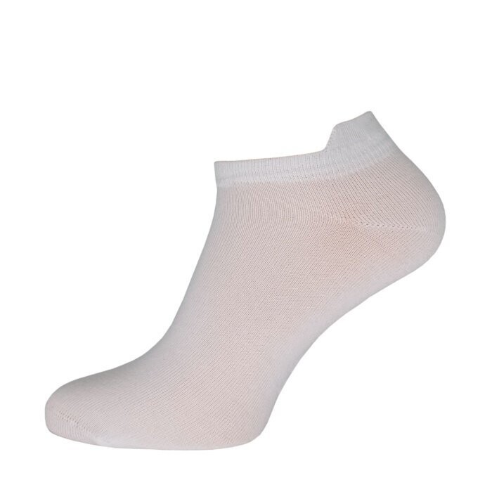 Sneaker ohne Naht mit erhöhter Ferse - weiß - 3er Pack