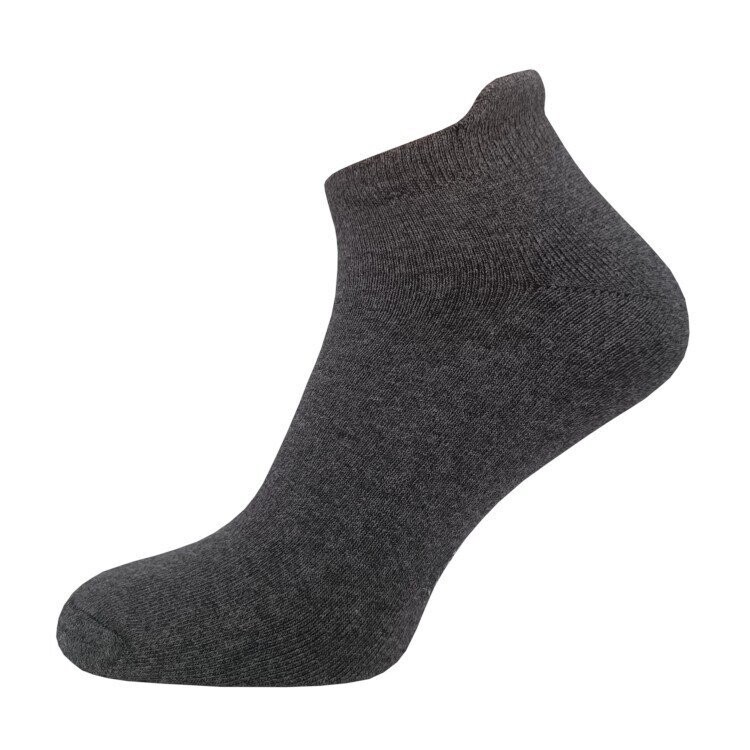 Sneaker mit erhöhter Ferse und Frotteesohle - anthrazit - 2er Pack