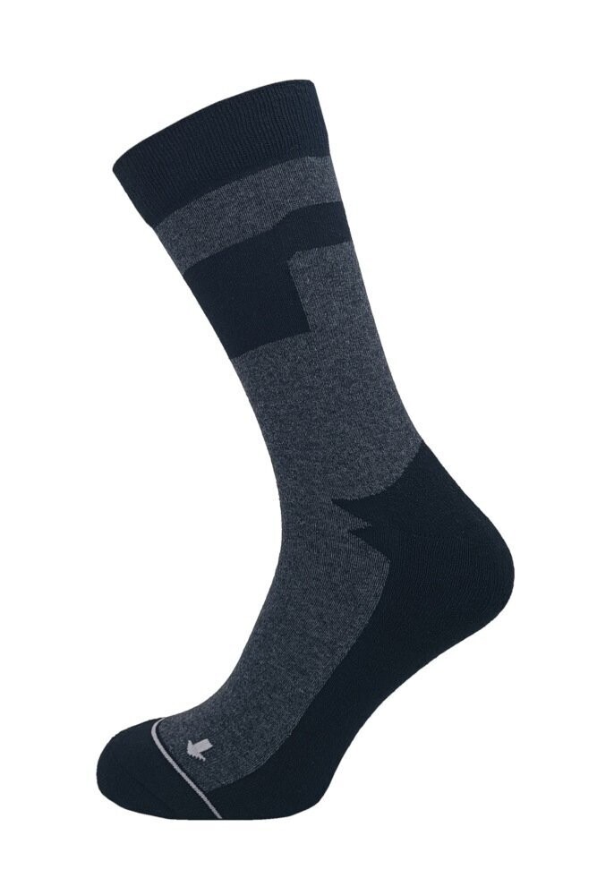 Freizeit- , Arbeits- und Outdoor-Socken "Pfeilspitze" mit Frotteesohle - 2er Pack