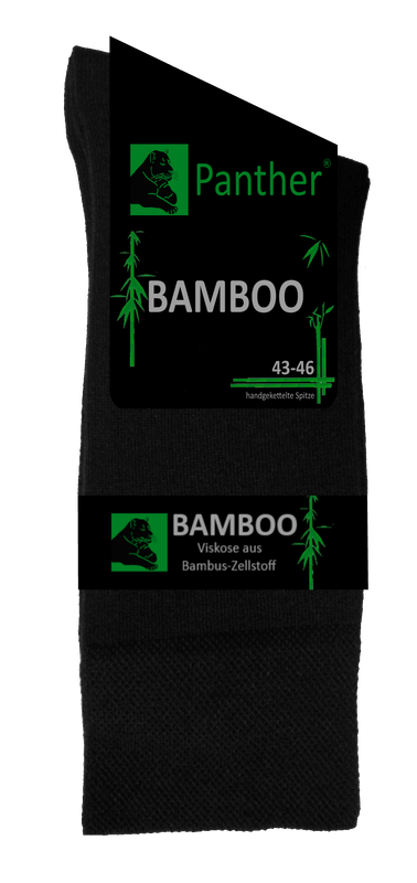 Socken aus Bambus-Viskose - schwarz - 2er Pack Socken aus Bambus-Viskose - schwarz - 2er Pack
