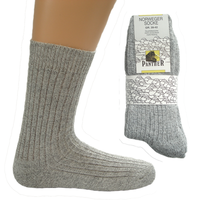 Norweger-Socken mit Frotteesohle - Norweger-Socken mit Frotteesohle - "Die Klassische" - 3er Pack