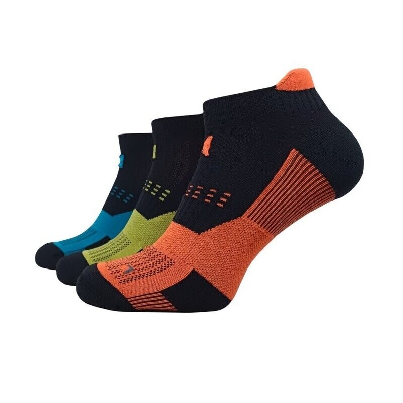 XTREME Fitness-Funktions-Sneaker - schwarz/neon - 3er Pack XTREME Fitness-Funktions-Sneaker - schwarz/neon - 3er Pack