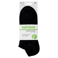 Sneaker aus Bambus-Viskose - schwarz - 3er Pack Sneaker aus Bambus-Viskose - schwarz - 3er Pack