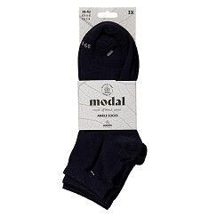 Kurzschaft-Socken aus weichem Modal – marine - 3er Pack Kurzschaft-Socken aus weichem Modal – marine - 3er Pack