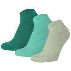 Sneaker aus Bambus-Viskose - mint - 3er Pack Sneaker aus Bambus-Viskose - mint - 3er Pack