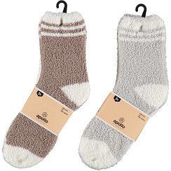 Damen Flausch-Socken - 2 Farben zur Wahl - 3er Pack Damen Flausch-Socken - 2 Farben zur Wahl - 3er Pack