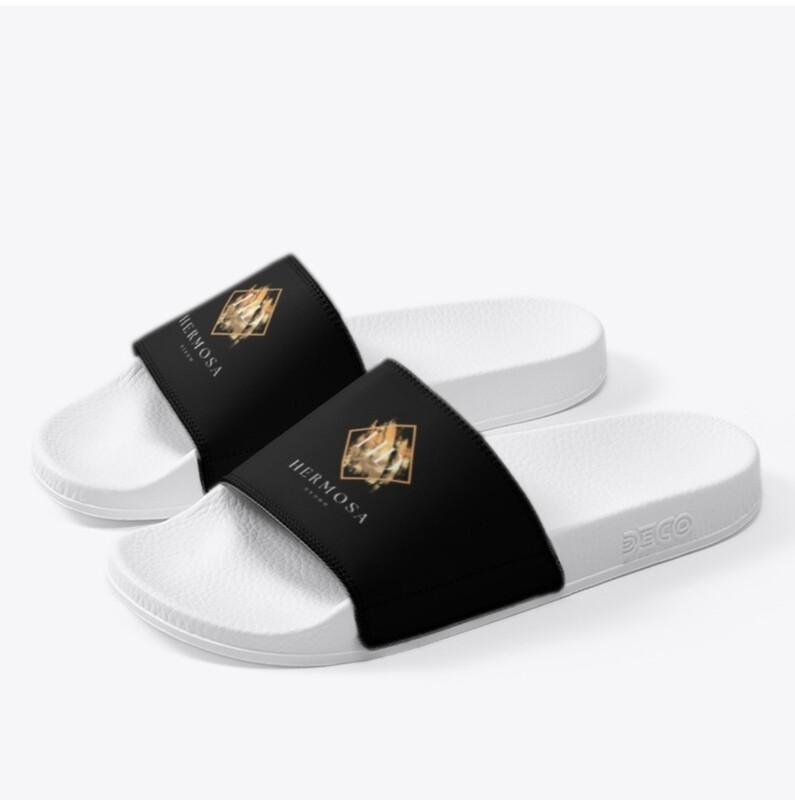 Hermosa Deddo slides (black)×(black)