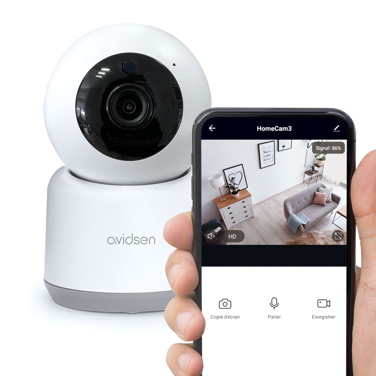 HomeCam 3 Telecamera IP per interni