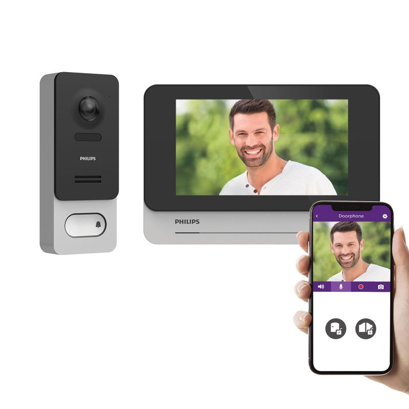 WelcomeEye Wireless
Videocitofono 7” touch screen di alta gamma
senza fili connesso