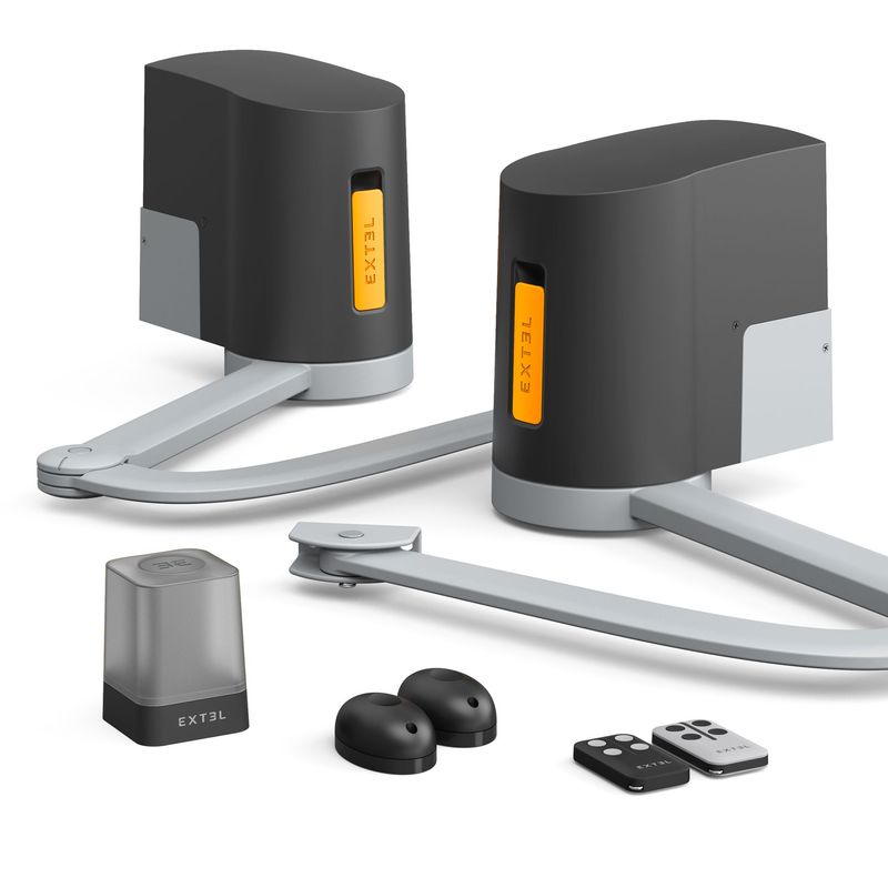 XB250
KIT DI AUTOMAZIONE CONNESSO A BRACCI ARTICOLATI - PER CANCELLI A BATTENTE