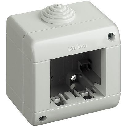 custodia IP40 composta da base e coperchio - 2 moduli Màtix