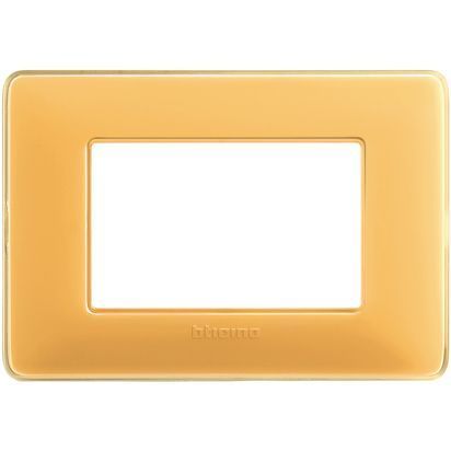 Placca Matix 3 moduli ambra