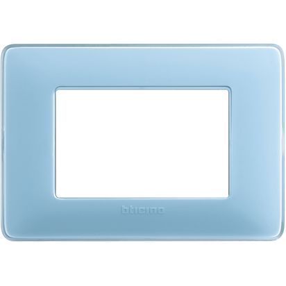 Placca Matix 3 moduli turchese