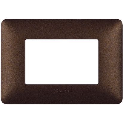 Placca Matix 3 moduli caffe