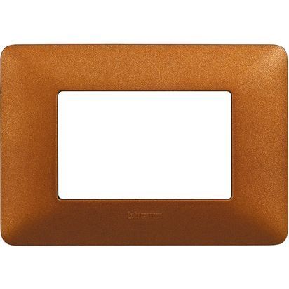 Placca Matix 3 moduli rosso terra