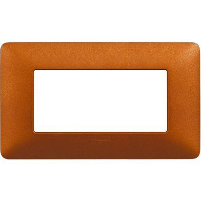 Placca Matix 4 moduli rosso terra