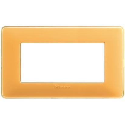 Placca Matix 4 moduli ambra
