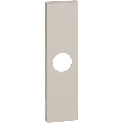 Cover per presa TV e falso polo con uscita. Per prese TV e falso polo con foro. Per art. K4202D, K4202P14, K4202P10, K4202F, K4953 - 1 modulo, Sabbia