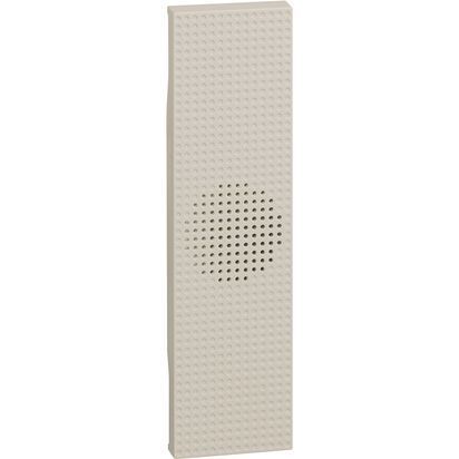 Cover per suoneria in bronzo e ronzatore. Per art. K4351V230, K4356V230 - 1 modulo, Sabbia