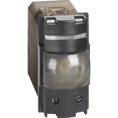 Green Switch, Interruttore con sensore di movimento a raggi infrarossi passivi adatto per tutti i tipi di carico comprese lampade LED - 3 fili - circuito crepuscolare a soglia variabile con possibilit Green Switch, Interruttore con sensore di movimento a raggi infrarossi passivi adatto per tutti i tipi di carico comprese lampade LED - 3 fili - circuito crepuscolare a soglia variabile con possibilit