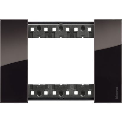 Placca Living Now 3 moduli - notte - materiale: plastica bimaterica