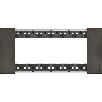 Placca Living Now 6 moduli - space - materiale: zama